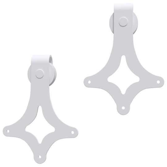 vidaXL Door Return Mechanism for Doors up to 200cm and 100kg White