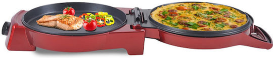 Techwood TPZ-1805 Pizza Maker 1800W Red