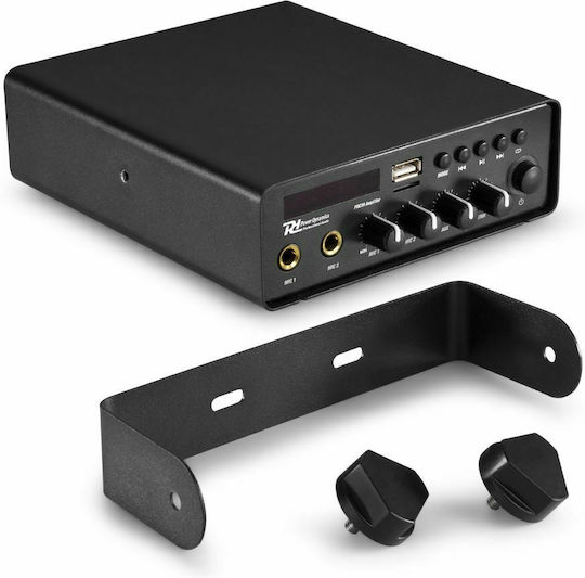 Power Dynamics Integrated Microphone Amplifier 2 Channel 30W USB/Bluetooth