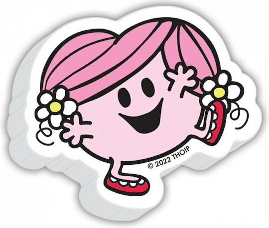 CHartini Poli Eraser for Pencil and Pen Little Men & Little Ladies (Μiscellaneous Designs/Colors) 1pcs