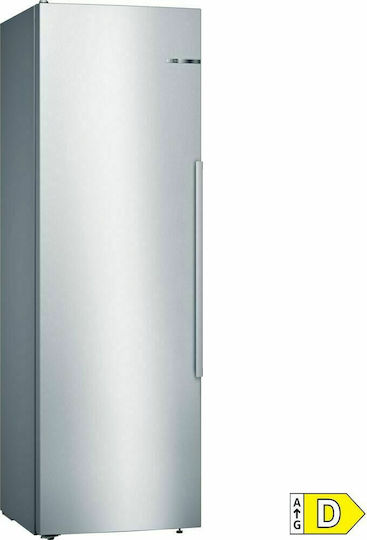 Bosch Single Door Refrigerator 346lt H186xW60xD65cm Inox KSV36AIDP