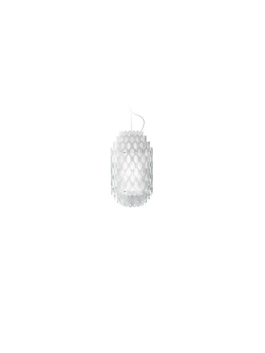 Slamp Chantal S Pendant Light LED with Warm White Light White