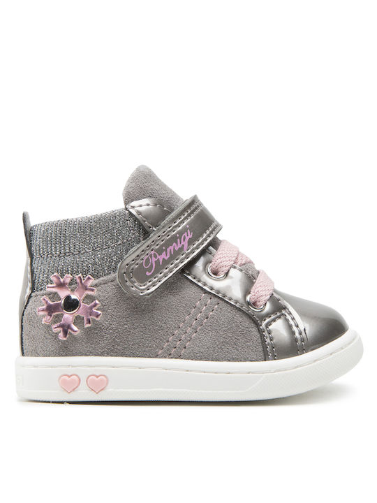 Primigi Kinder-Sneaker Hoch Gray