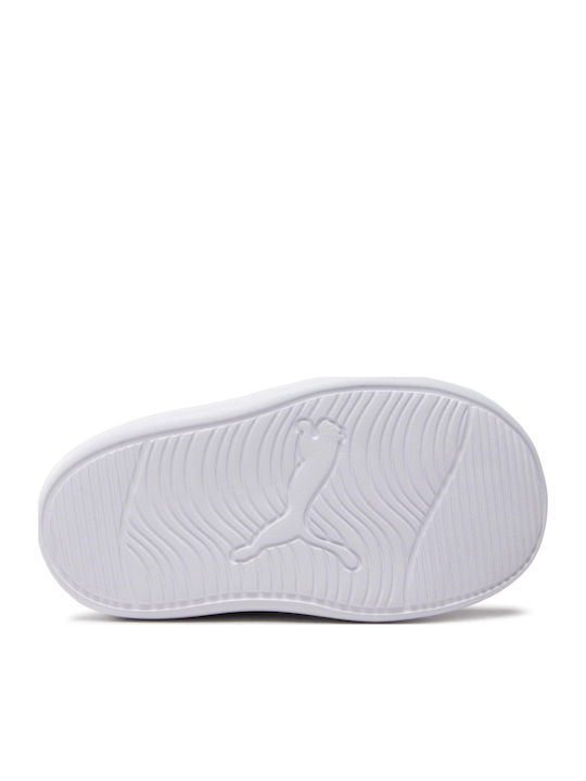 Courtflex Kids Sneakers with Scratch Blue