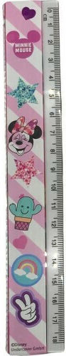 Gim Minnie Kids Stationery Set with Pencil, Sharpener, Eraser, Notepad and Ruler 5pcs