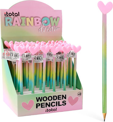 Total Gift Rainbow Dream Bleistift Mehrfarbig