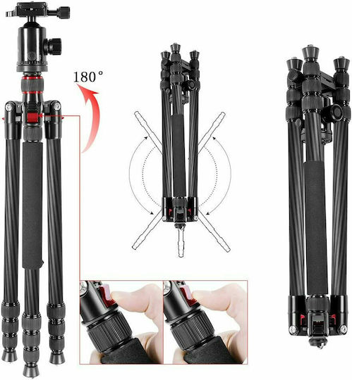 Neewer Neewer Photography & Video Monopod Made of Carbon Fiber with Simple Sole with Hydraulic Head and 12kg Maximum Load