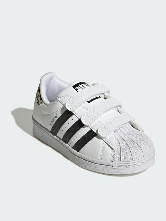 Superstar Superstar Kids Sneakers with Scratch Cloud White / Core Black / Blue
