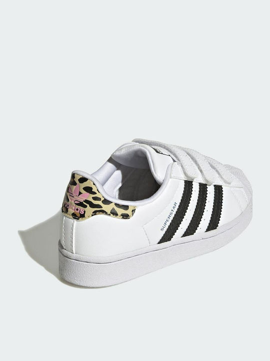 Superstar Superstar Kids Sneakers with Scratch Cloud White / Core Black / Blue