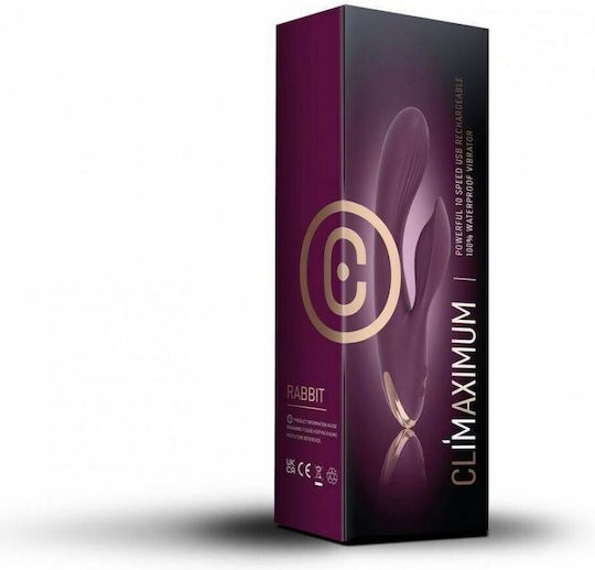 Rocks Off Lyanna Mini Δονητής Rabbit Rabbit Vibrator 4.6cm Purple Gold