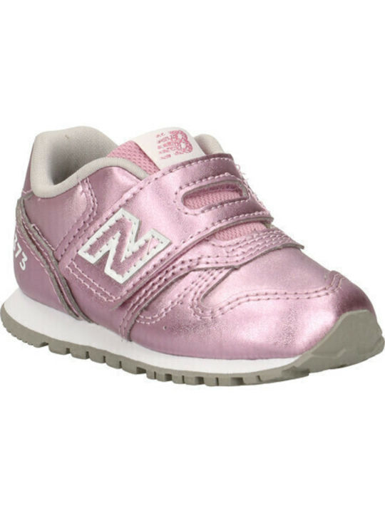 373 Kids Sneakers with Scratch Pink