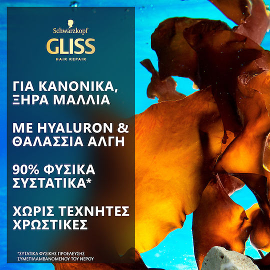 Gliss Aqua Revive Shampoos für Alle Haartypen 400ml