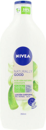 Nivea Naturally Good Aloe Vera Loțiune hidratant pentru corp cu Aloe Vera pentru toate tipurile de piele 350ml