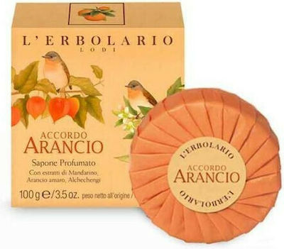 L' Erbolario Accordo Arancio Sapone Profumato Soap Bar 100gr