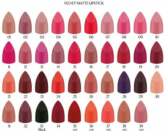 Golden Rose Velvet Matte Lipstick Velvet 03 4.2gr