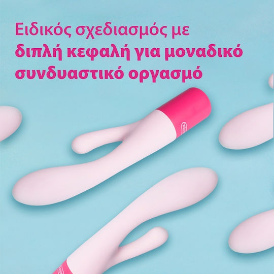 Durex Play Maxi Fun Δονητής Rabbit 20.2cm Ροζ