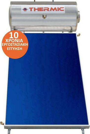 Thermic CT IN Слънчев бойлер 200 литра Inox Тройна Енергия с 2.5кв.м. Колектор