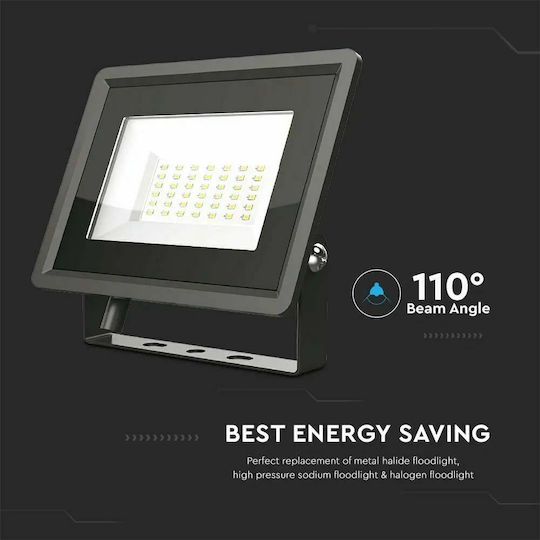 V-TAC F-class Waterproof LED Floodlight 30W Natural White 4000K IP65