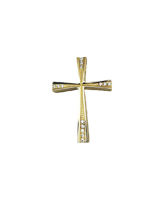 Triantos De damă Aur Cruce 14K 1.1.1351