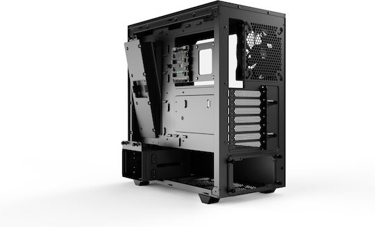 Be Quiet Pure Base 500 FX Gaming Midi Tower Κουτί Υπολογιστή με Πλαϊνό Παράθυρο και RGB Φωτισμό Μαύρο
