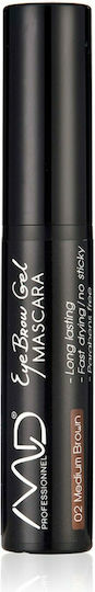 MD Professionnel Eyebrow Gel Mascara For Eyebrows 01 Brunette
