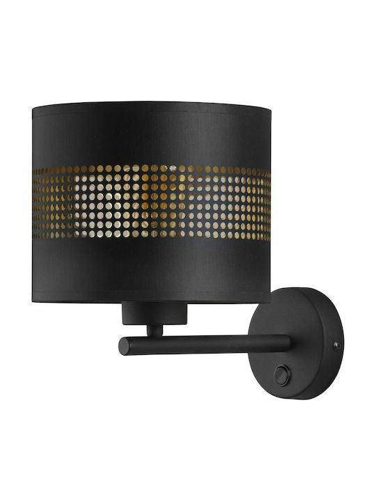 TK Lighting Lamp Wall Black 20cm