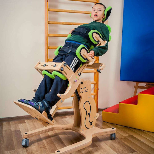 Akces-Med Cat II Invento Copii Scaun cu rotile Mărimea 1 Verde