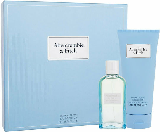 Abercrombie & Fitch First Instinct Blue Γυναικείο Σετ με Eau de Parfum και Mini Άρωμα