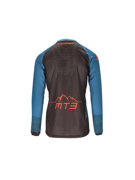 Acerbis MTB Flex Speed Männer Kurze Ärmel Fahrradtrikot Berg Fahrrad Blau