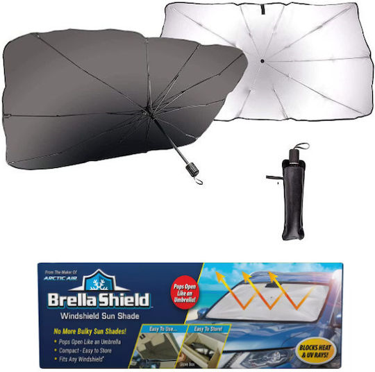 Internal Car Windshield Sunshade Umbrella 130x78cm