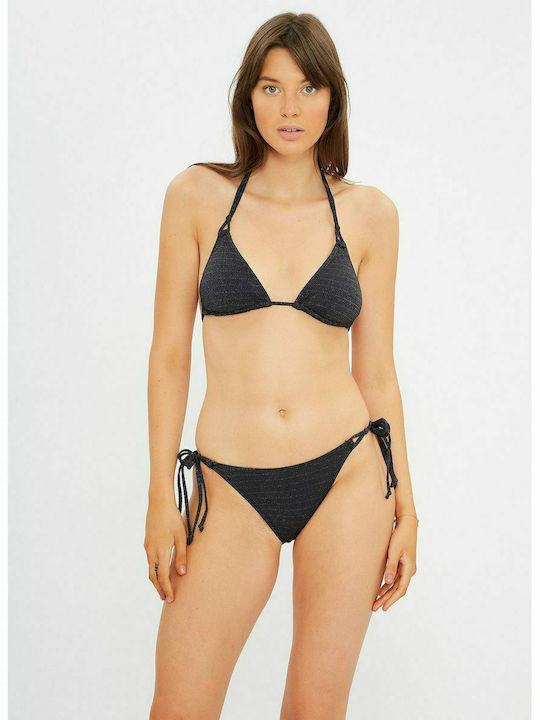 Triangle Bikini Top Nemesis Black