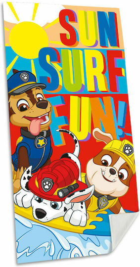 Kids Licensing Kinder-Strandtuch Mehrfarbig Pfoten-Patrouille 140x70cm