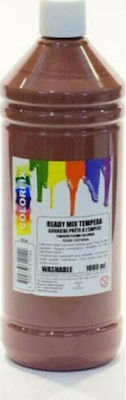 Colorfix Ready Mix Tempera Τέμπερα Ζωγραφικής Καφέ Raw Sienna σε Μπουκάλι 500ml