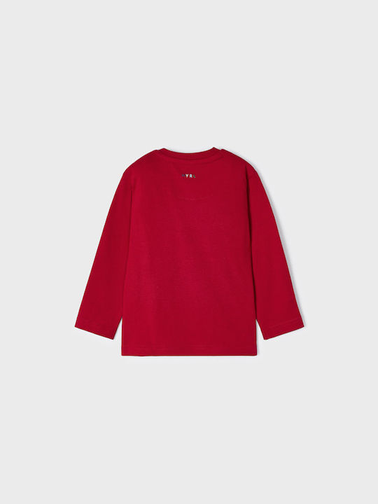 Mayoral Kids Blouse Long Sleeve Red