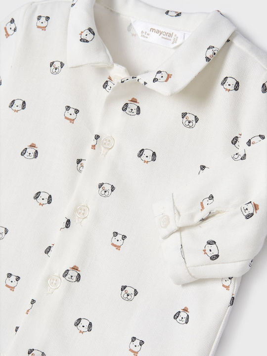 Kids Shirt Long Sleeve White Ecofriends