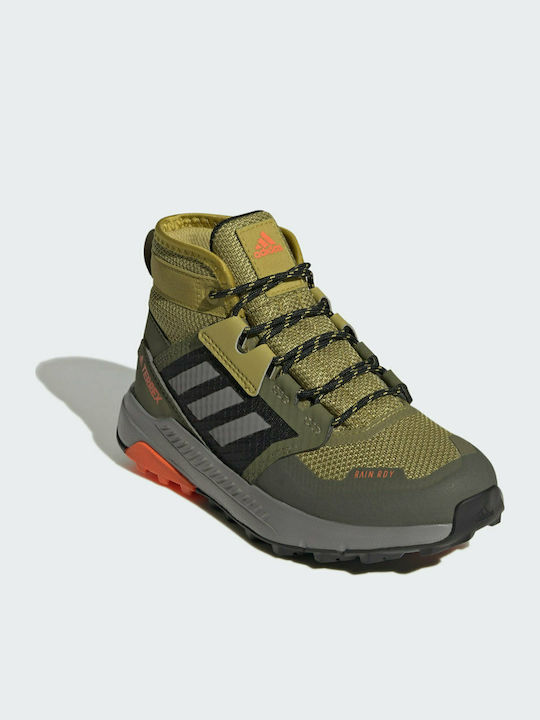 Terrex Trailmaker Pulse Olive / Grey Three / Pulse Lilac ->