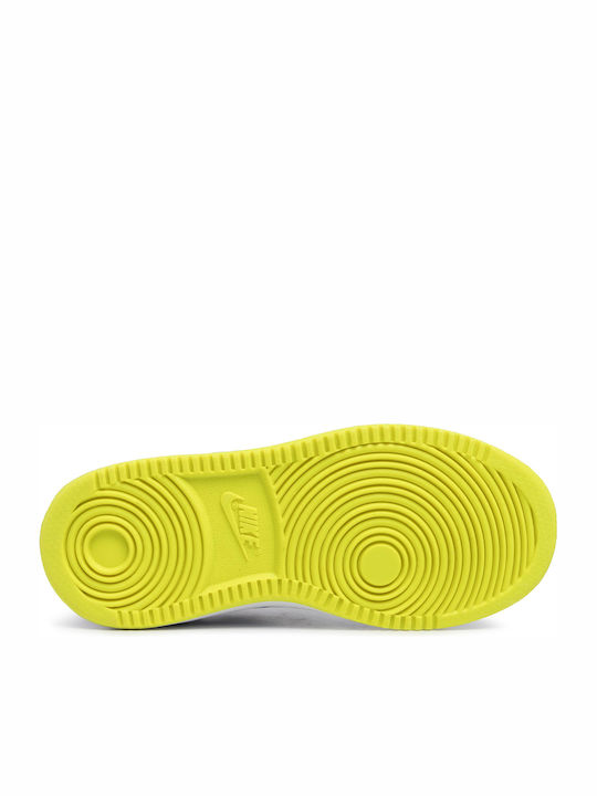 Court Borough Low Παιδικά Sneakers με Σκρατς Γκρι