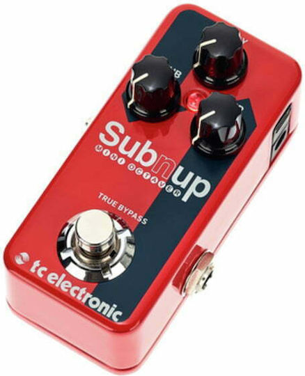 TC Electronic Sub N Up Mini Pedale Wirkung Oktavierer E-Gitarre und E-Bass