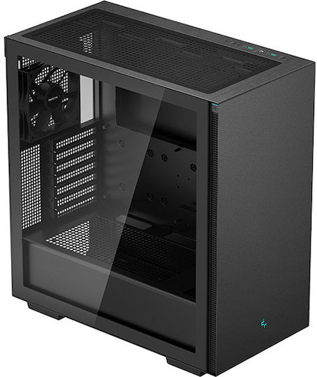 Deepcool CH510 Gaming Midi Tower Computer Case with Side Window Black
