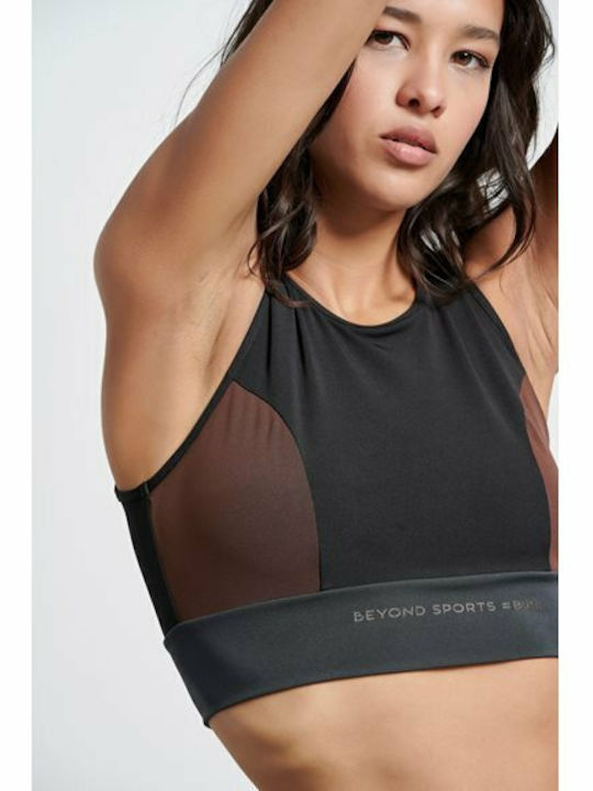 Beyond Sports Femei Atletic Sutien sport Negru