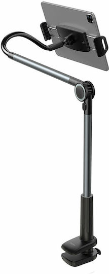 Baseus Otaku Universal Phone Holder Βάση Tablet με Βραχίονα σε Γκρι χρώμα