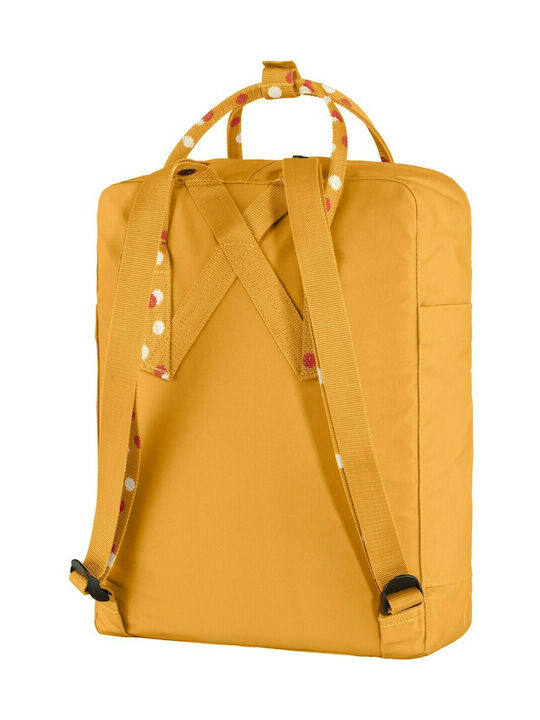 Fjallraven Kanken Mini Fabric Backpack Yellow 7lt