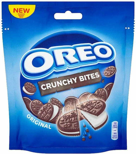 Oreo Biscuits Crunchy Bites Original With Filling Milk cream 1pcs 110gr