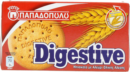 Papadopoulou Biscuits Digestive 1pcs 250gr