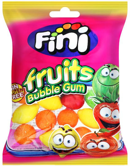 Fini Chewing gum Fruits Bubble with Flavor Fruit 1pcs 100gr