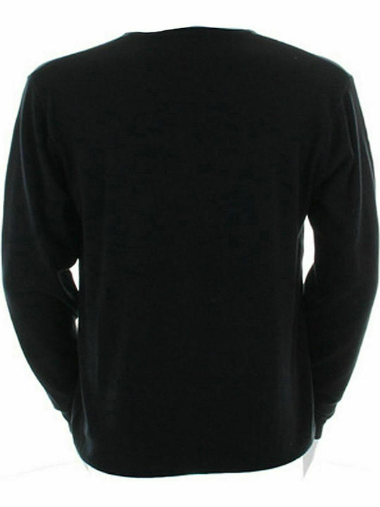 Kustom Kit Arundel Men's Long Sleeve Promotional Blouse Black