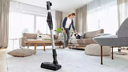 Bosch Unlimited 7 Επαναφορτιζόμενη Σκούπα 2 σε 1 Stick & Χειρός 18V White