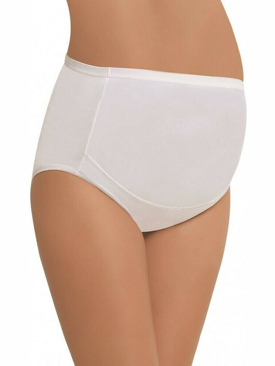 White Maternity Brief