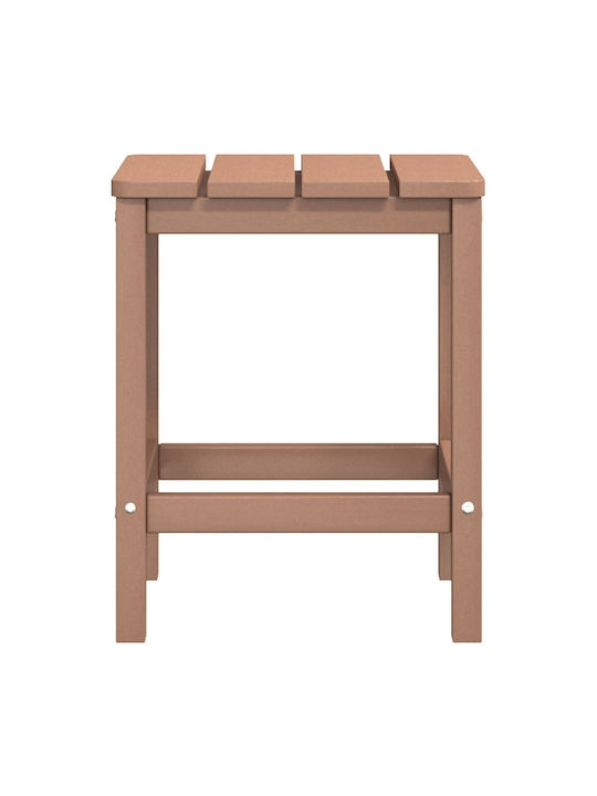 Adirondack Garden & Outdoor Furniture Set for Small Spaces 2 Pieces Brown