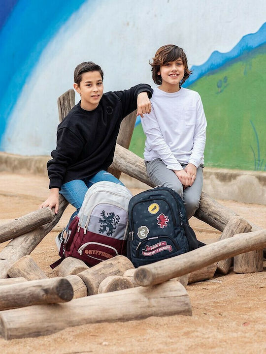 Harry Potter Σχολική Τσάντα Πλάτης Δημοτικού Μπλε